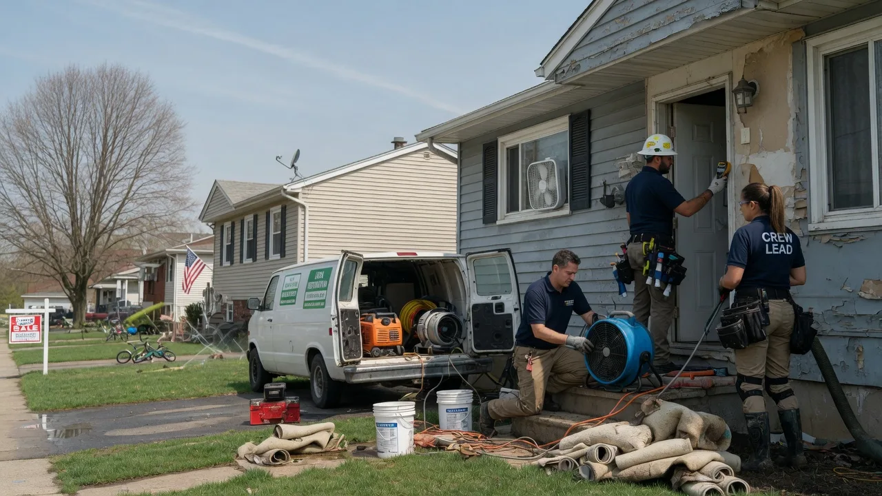Flood Cleanup in New Lexington, OH near me