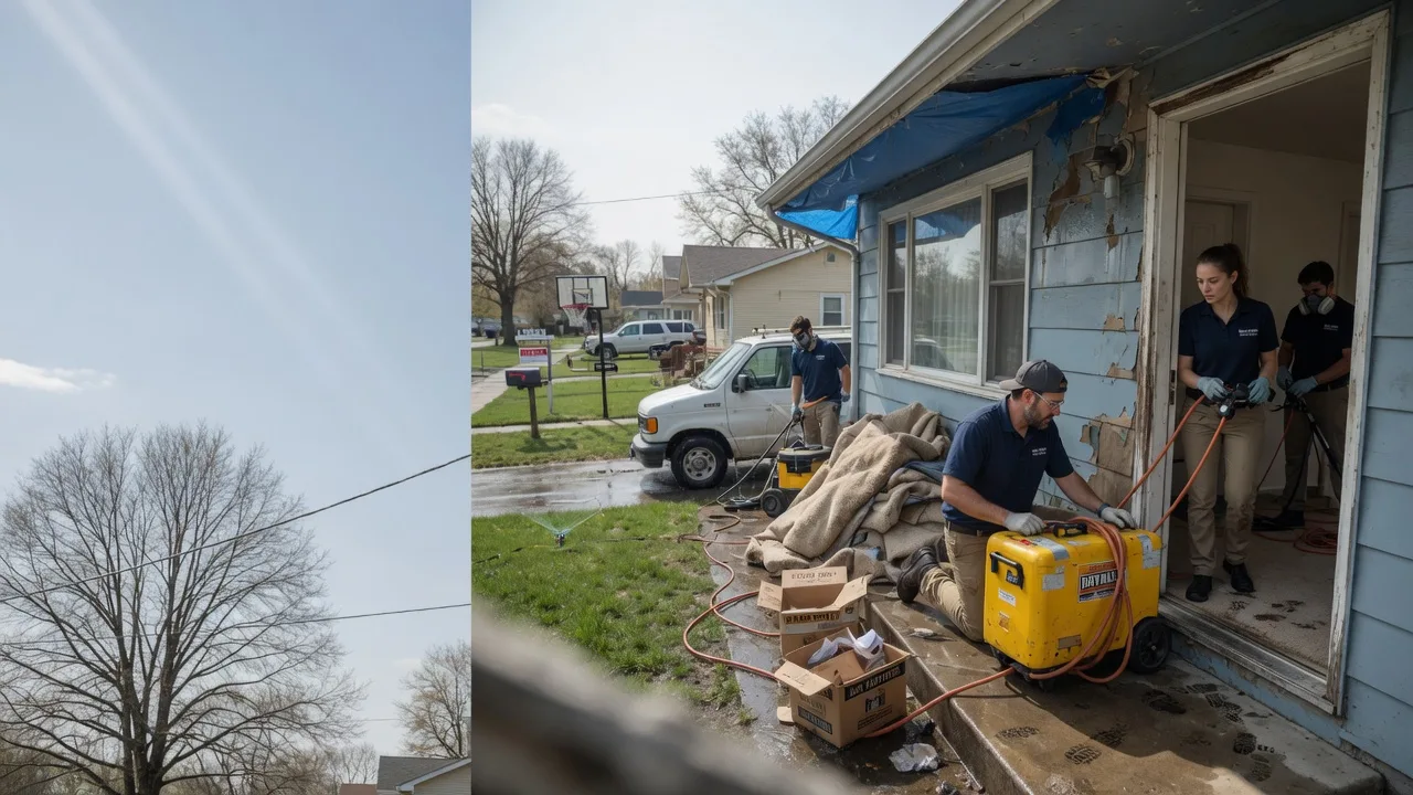 Basement Flood Cleanup in New Lexington, OH near me